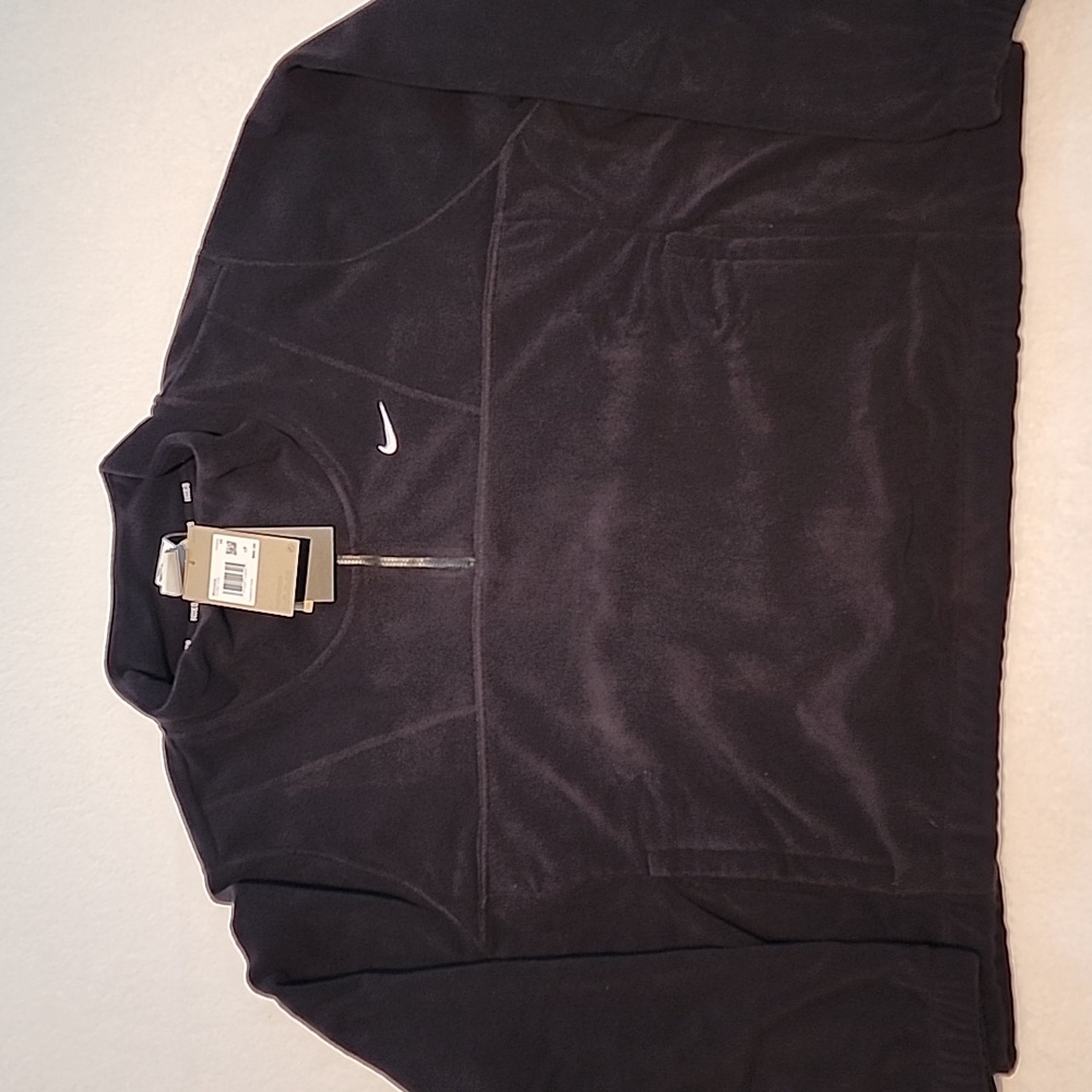 Nike Therma-Fit Oversized 1/2 Zip Fleece Top New With Tags - Picture 7 of 12